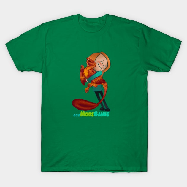 Hug a Raptor - Girl Edition T-Shirt by eco